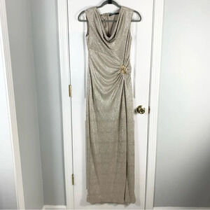 💛Lauren Ralph Lauren Full Length Formal Sleeveless Dress Women’s Size 6